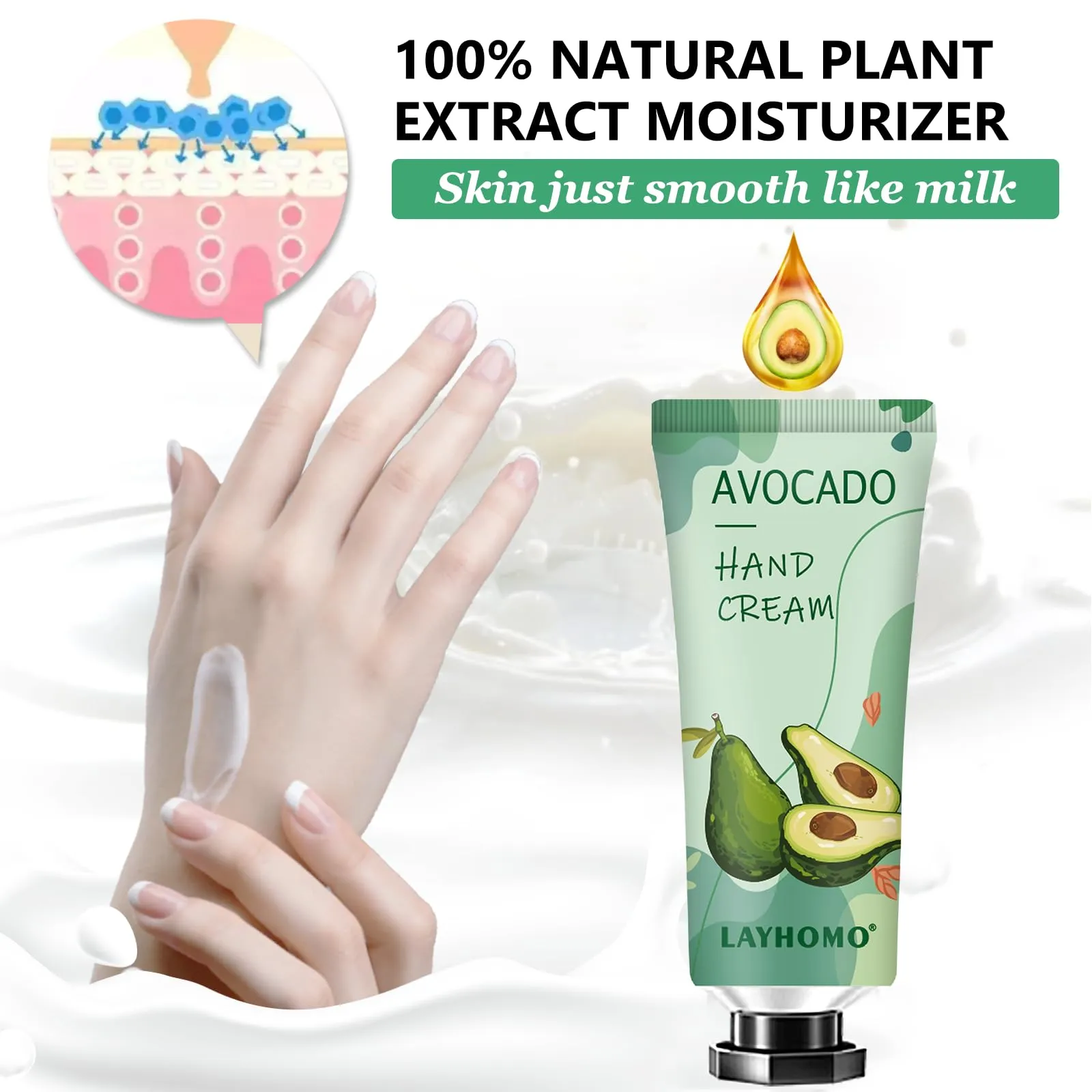 10 Pack Hand Cream Skincare Gift Set, Womens Gifts for Christmas, Teen Stocking Stuffers Girls,Christmas Gifts,Natural Plant Fragrance Hand Lotion for Dry Cracked Hands With Vitamin E,Mini Lotion Bulk