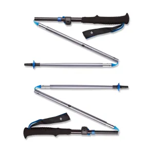 110cm Distance FLZ Trekking/Running Poles - Pewter
