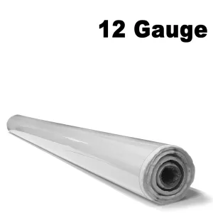 12 Gauge Clear Vinyl - 54" Wide