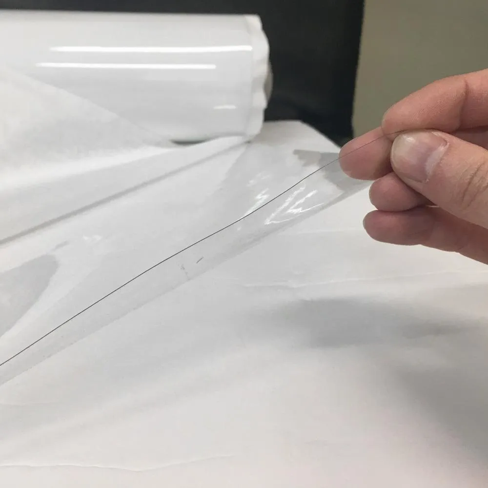 6 Gauge Clear Vinyl - 54" Wide (40 yards)