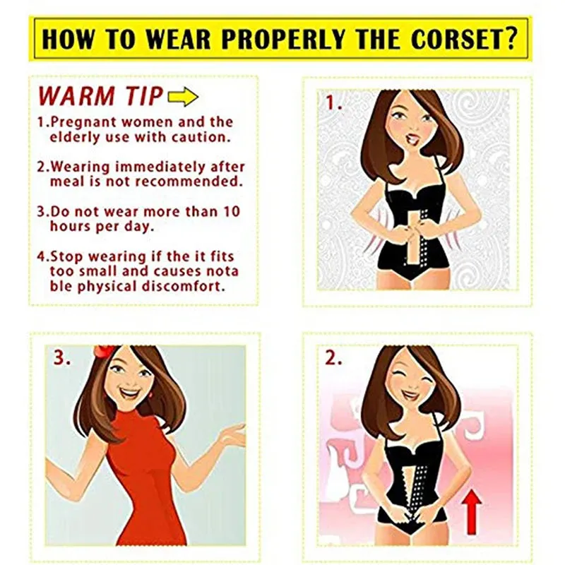 AfruliA Fajas Colombian Girdle Waist Trainer  Double Compression Body Shaper