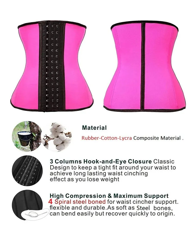 AfruliA Fajas Colombian Girdle Waist Trainer  Double Compression Body Shaper