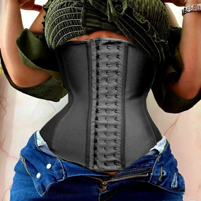 AfruliA Fajas Colombian Girdle Waist Trainer  Double Compression Body Shaper