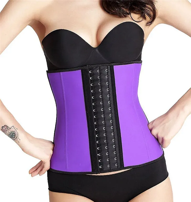 AfruliA Fajas Colombian Girdle Waist Trainer  Double Compression Body Shaper