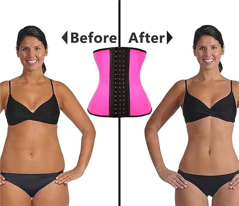 AfruliA Fajas Colombian Girdle Waist Trainer  Double Compression Body Shaper