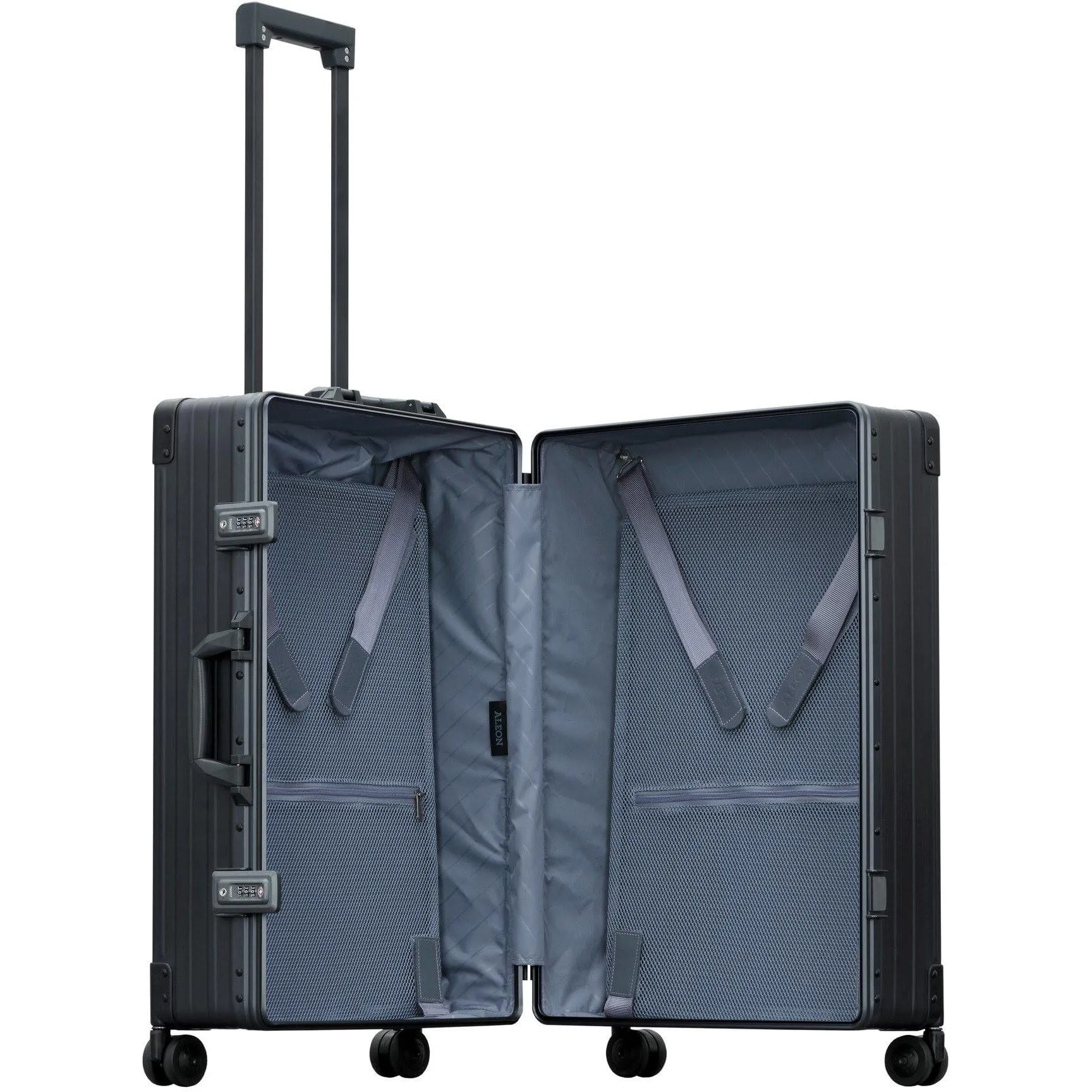 Aleon 26" Traveler Medium Size All-Purpose Aluminum Hardside Checked Luggage