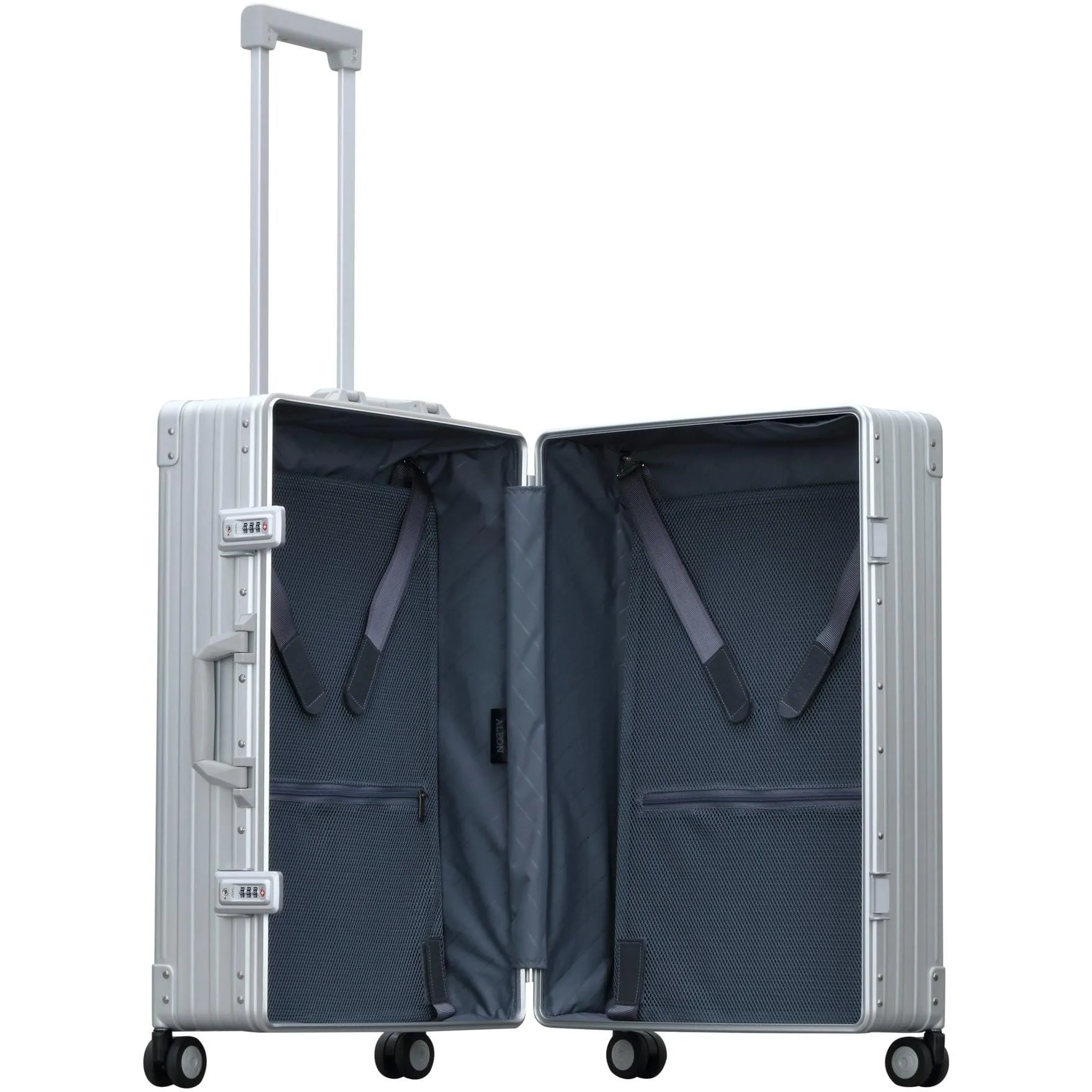 Aleon 26" Traveler Medium Size All-Purpose Aluminum Hardside Checked Luggage