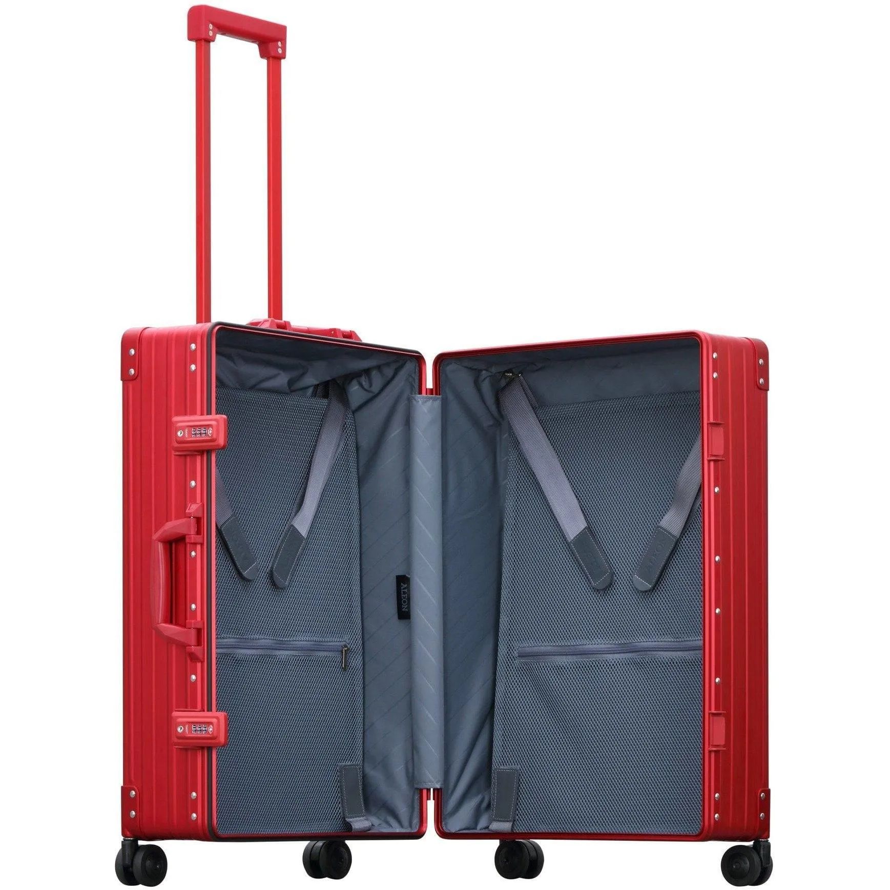 Aleon 26" Traveler Medium Size All-Purpose Aluminum Hardside Checked Luggage