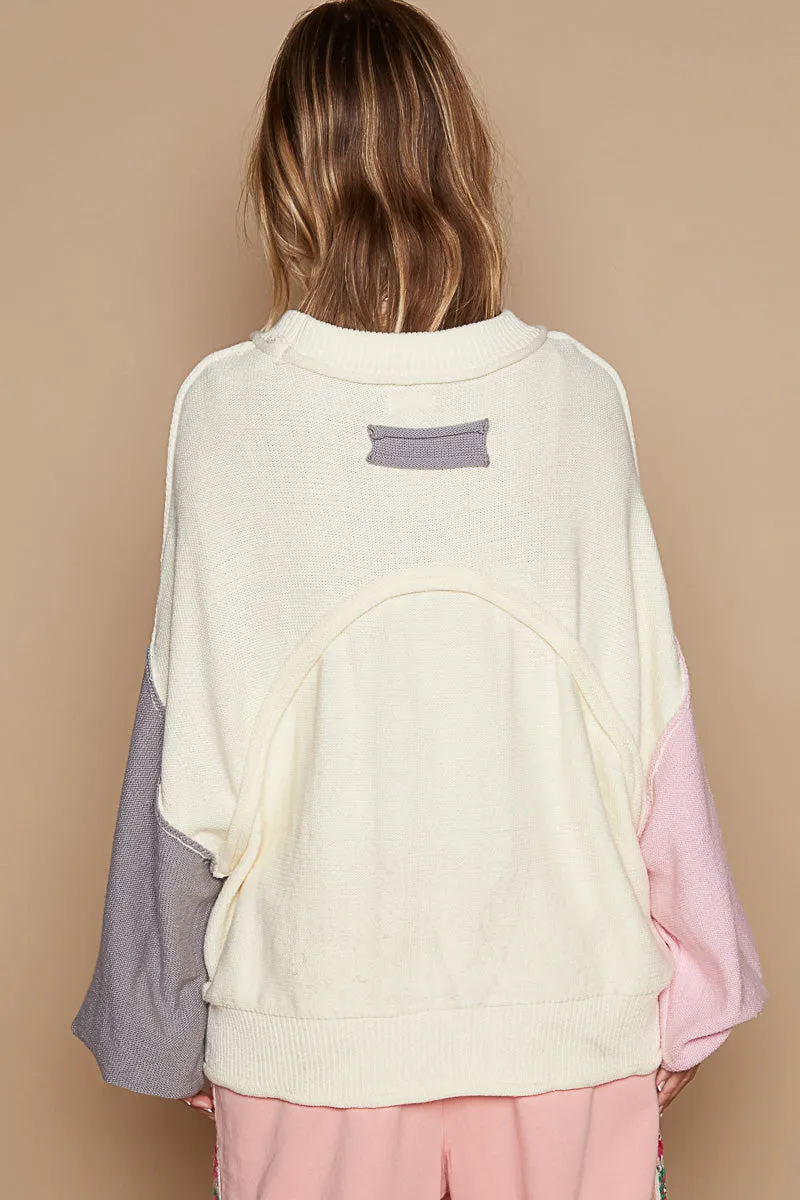 Bella Sweater (Color Block)