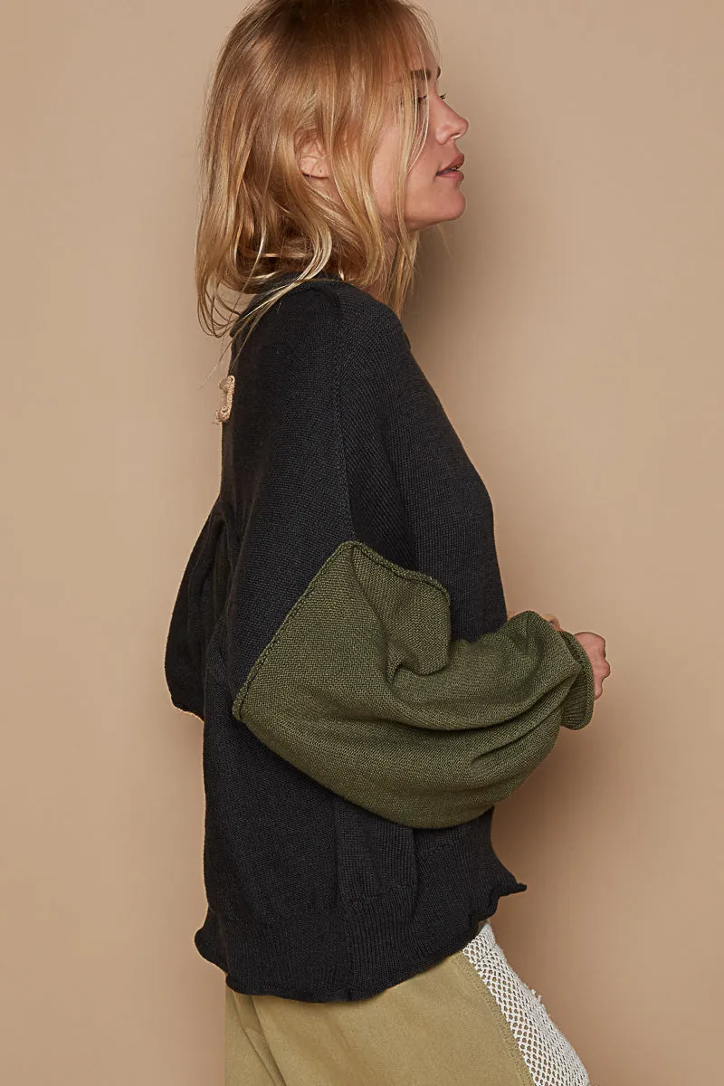 Bella Sweater (Color Block)