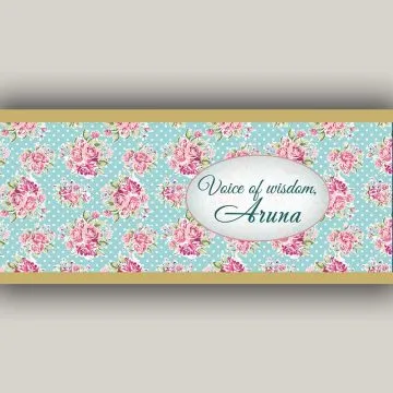 Blue Vintage Desk Organizer