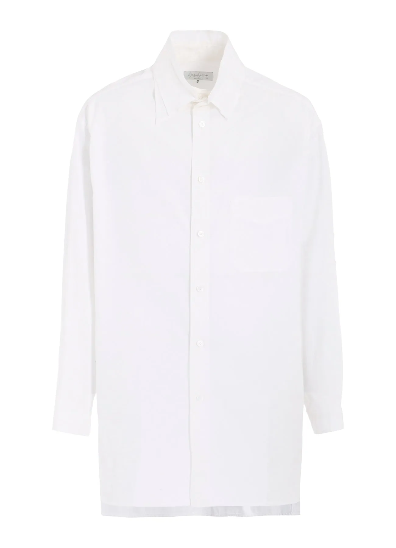 CHAIN STITCH BROAD SPARE TRIPLE COLLAR BLOUSE