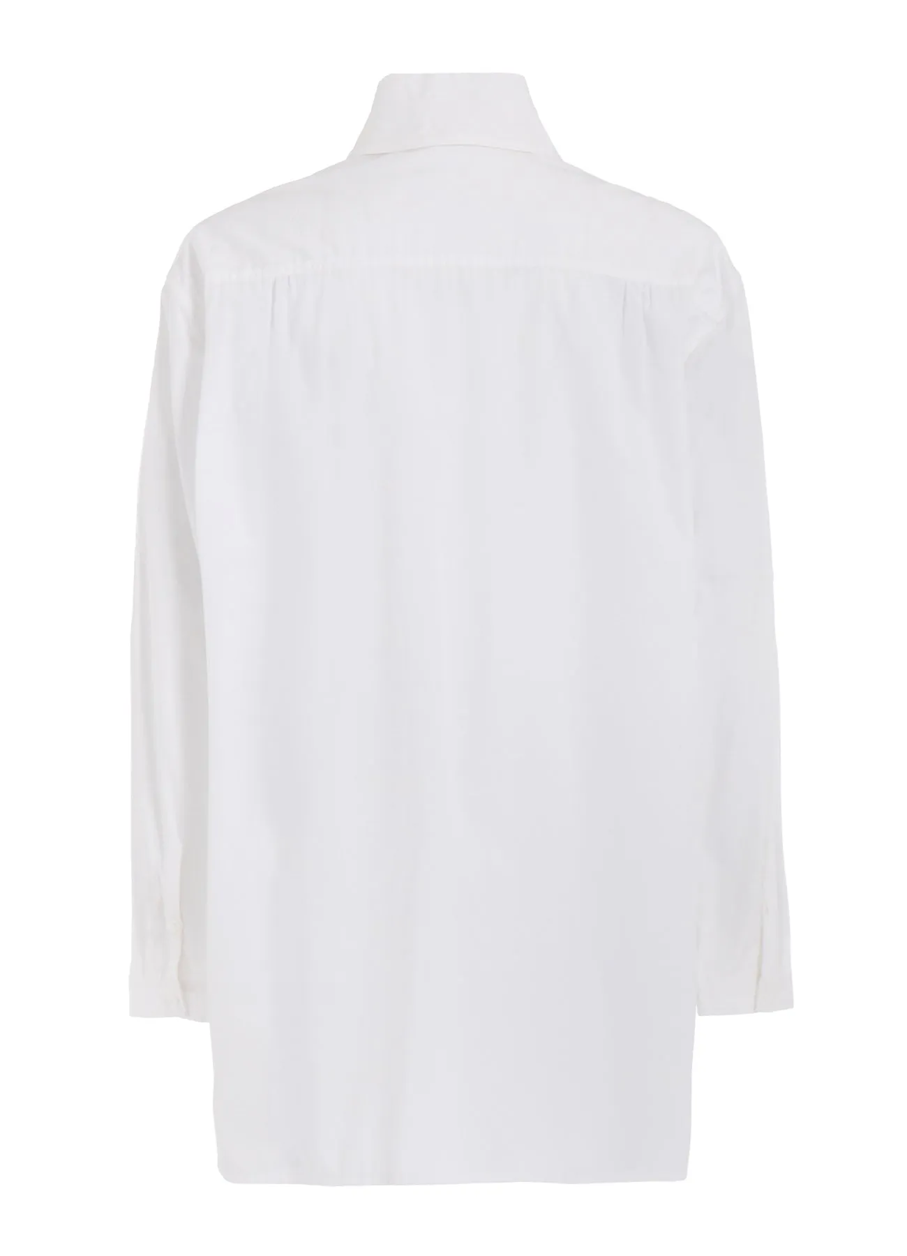 CHAIN STITCH BROAD SPARE TRIPLE COLLAR BLOUSE
