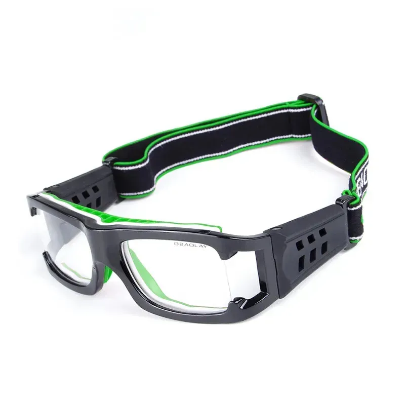 Durable Sports Prescription Football Goggle Full Frame Play Volley Basketball Glasses Professional Soccer Eyewear Eye Protection