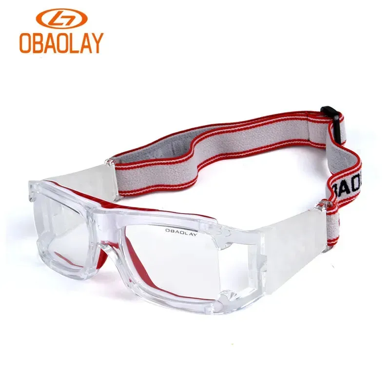 Durable Sports Prescription Football Goggle Full Frame Play Volley Basketball Glasses Professional Soccer Eyewear Eye Protection