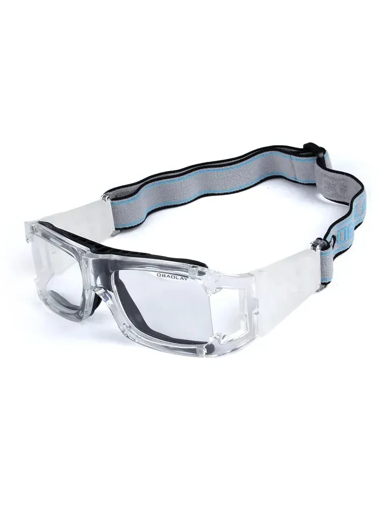 Durable Sports Prescription Football Goggle Full Frame Play Volley Basketball Glasses Professional Soccer Eyewear Eye Protection