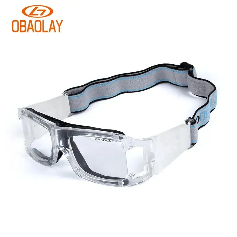 Durable Sports Prescription Football Goggle Full Frame Play Volley Basketball Glasses Professional Soccer Eyewear Eye Protection