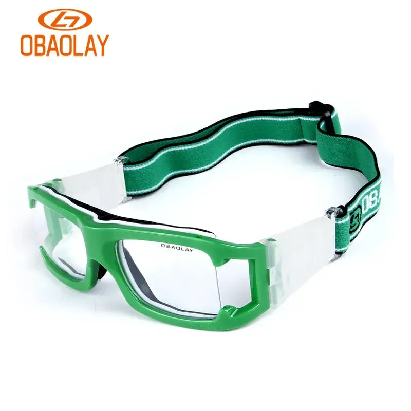 Durable Sports Prescription Football Goggle Full Frame Play Volley Basketball Glasses Professional Soccer Eyewear Eye Protection