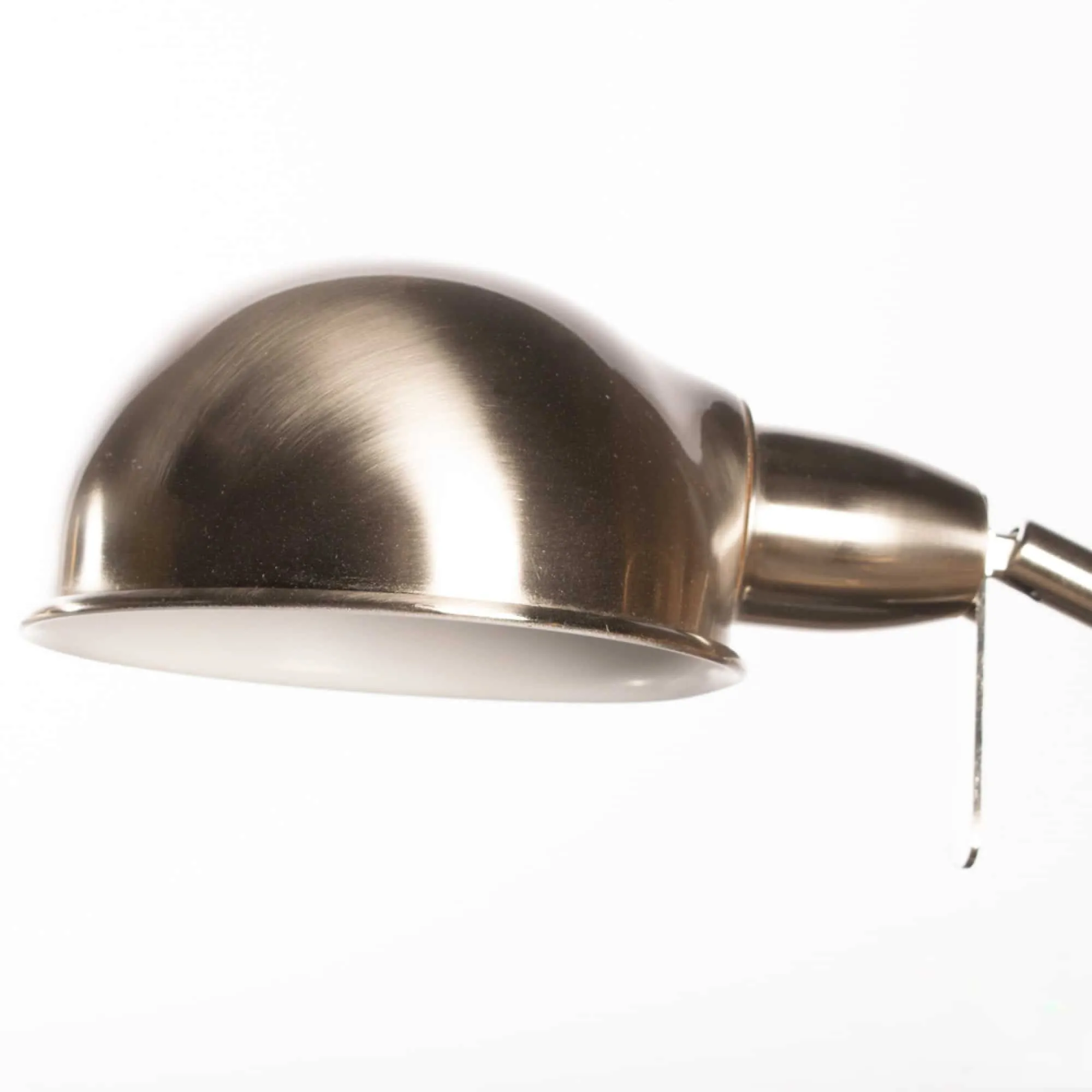 Enzo Desk Lamp Satin Silver