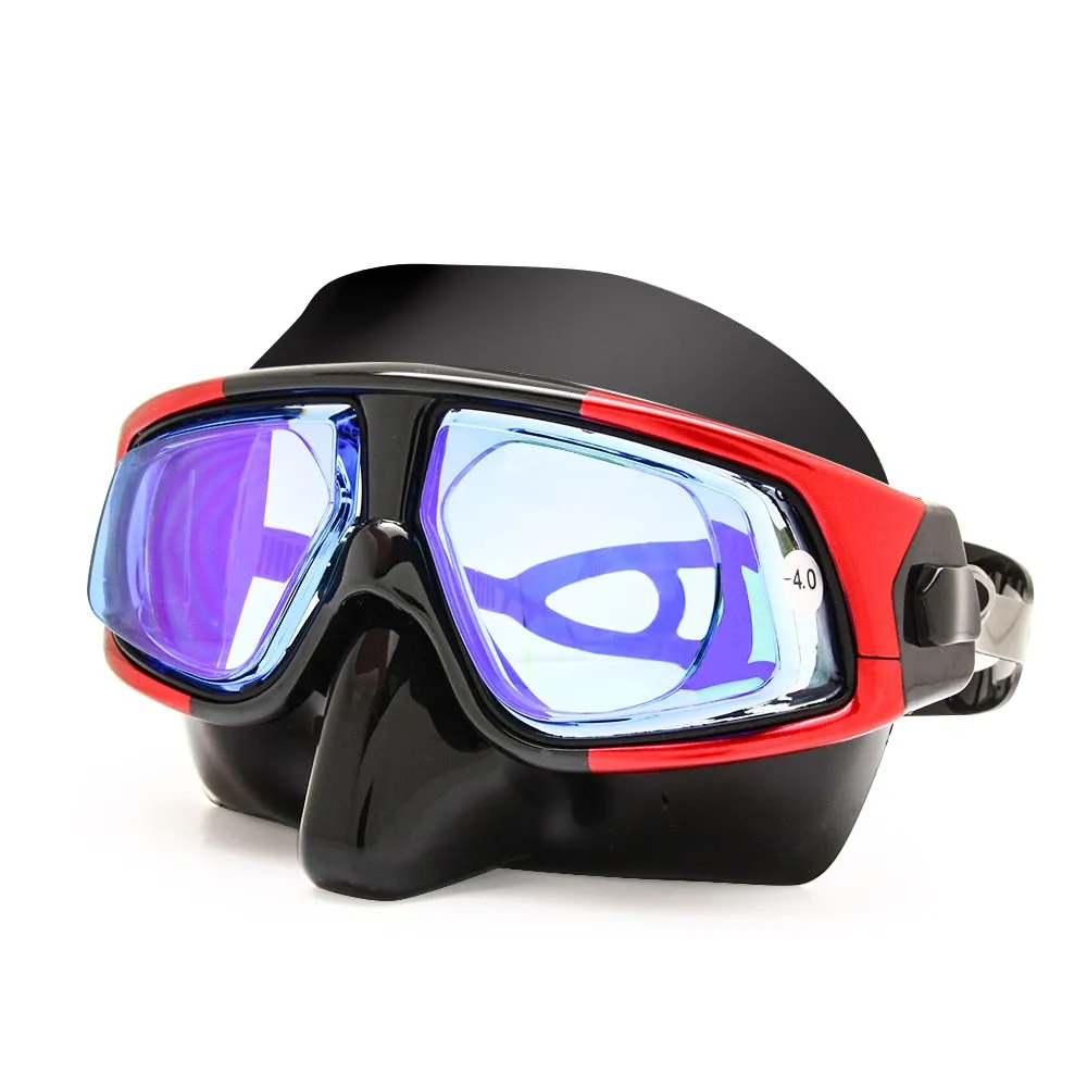 Enzodate Unisex Full Rim Snorkel Mask Hyperopia Myopia MK005