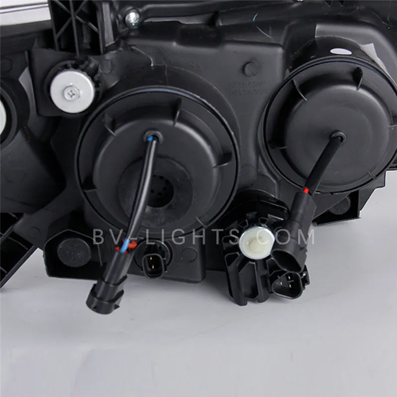 For Toyota Highlander 2012-2014 Modified headlight assembly Upgrade with DRL light