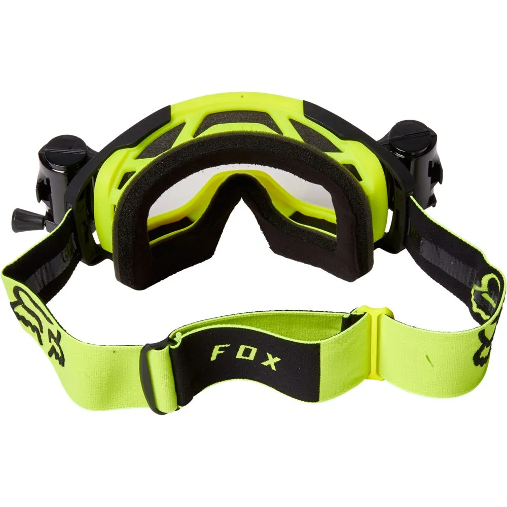 Fox Racing 28054-130-OS Airspace Stray Roll Off Goggles Non-Slip Strap VLS Lexan Lens