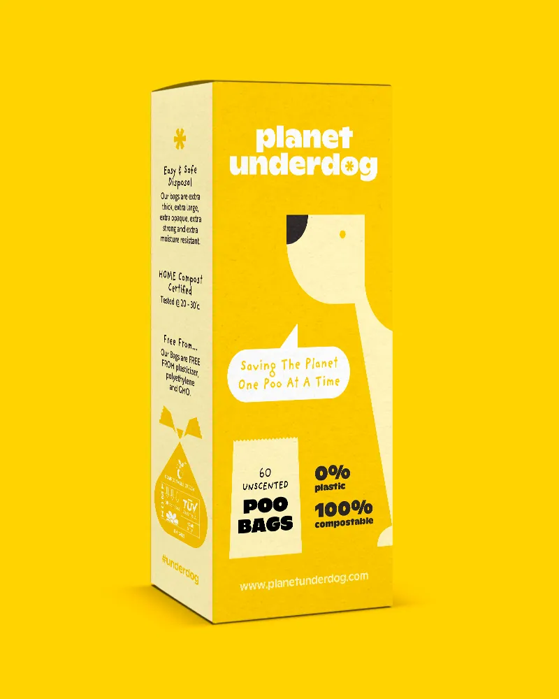 Full of Sh*t Compostable Poop Bags (60 bags)