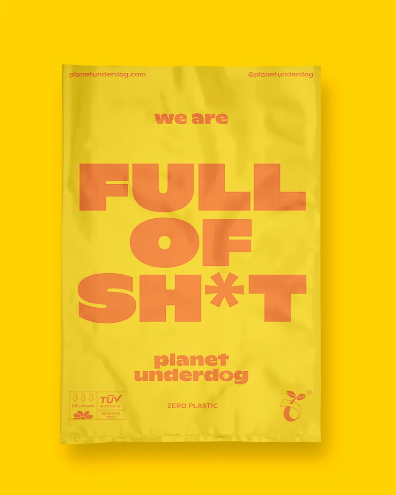 Full of Sh*t Compostable Poop Bags (60 bags)