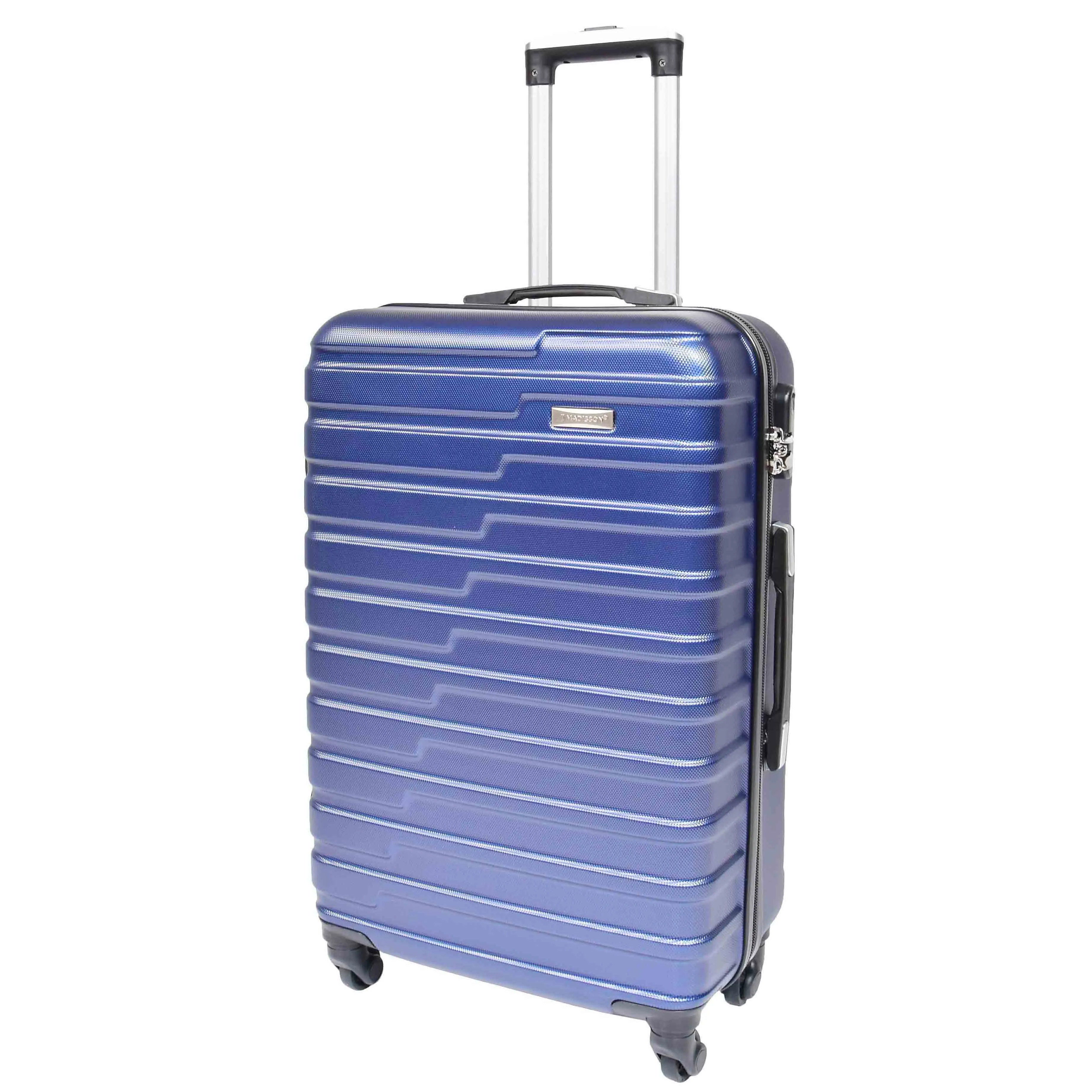 Hard Shell Four Wheel Luggage Digit Lock Sega Navy