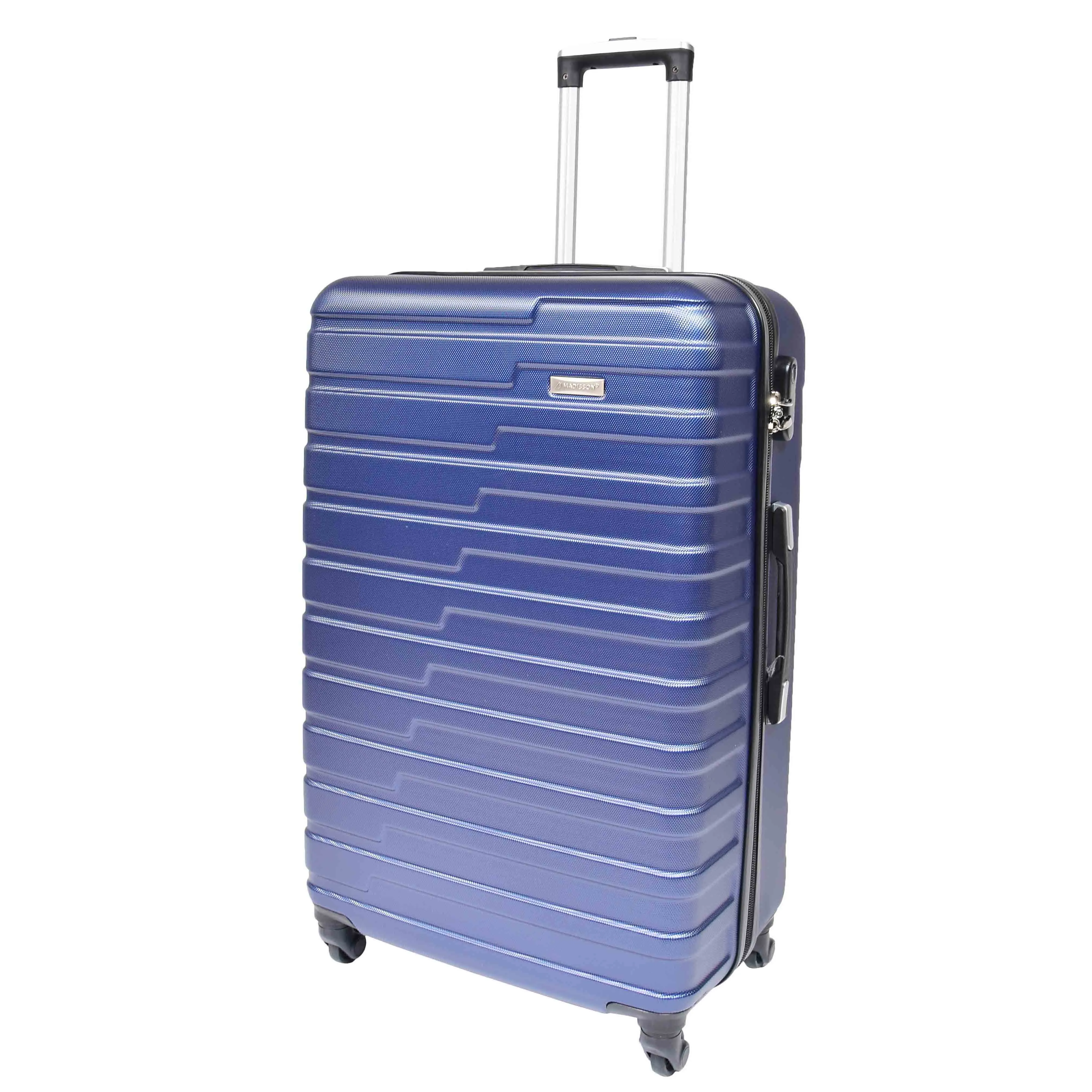 Hard Shell Four Wheel Luggage Digit Lock Sega Navy