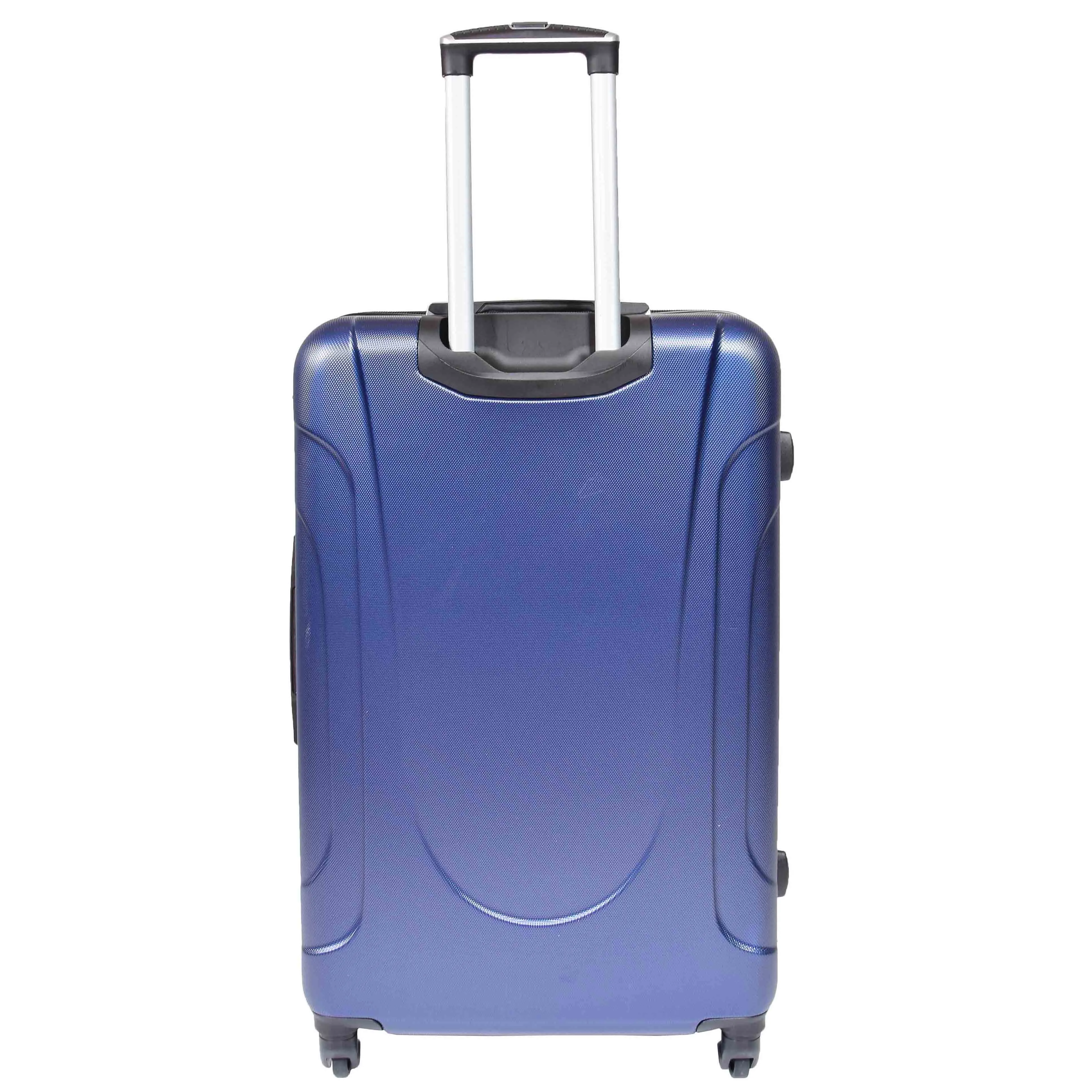 Hard Shell Four Wheel Luggage Digit Lock Sega Navy