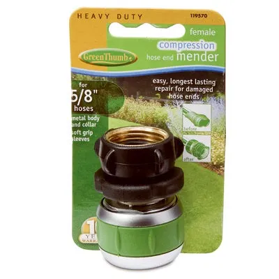 Heavy-Duty Compression Female Hose End Mender