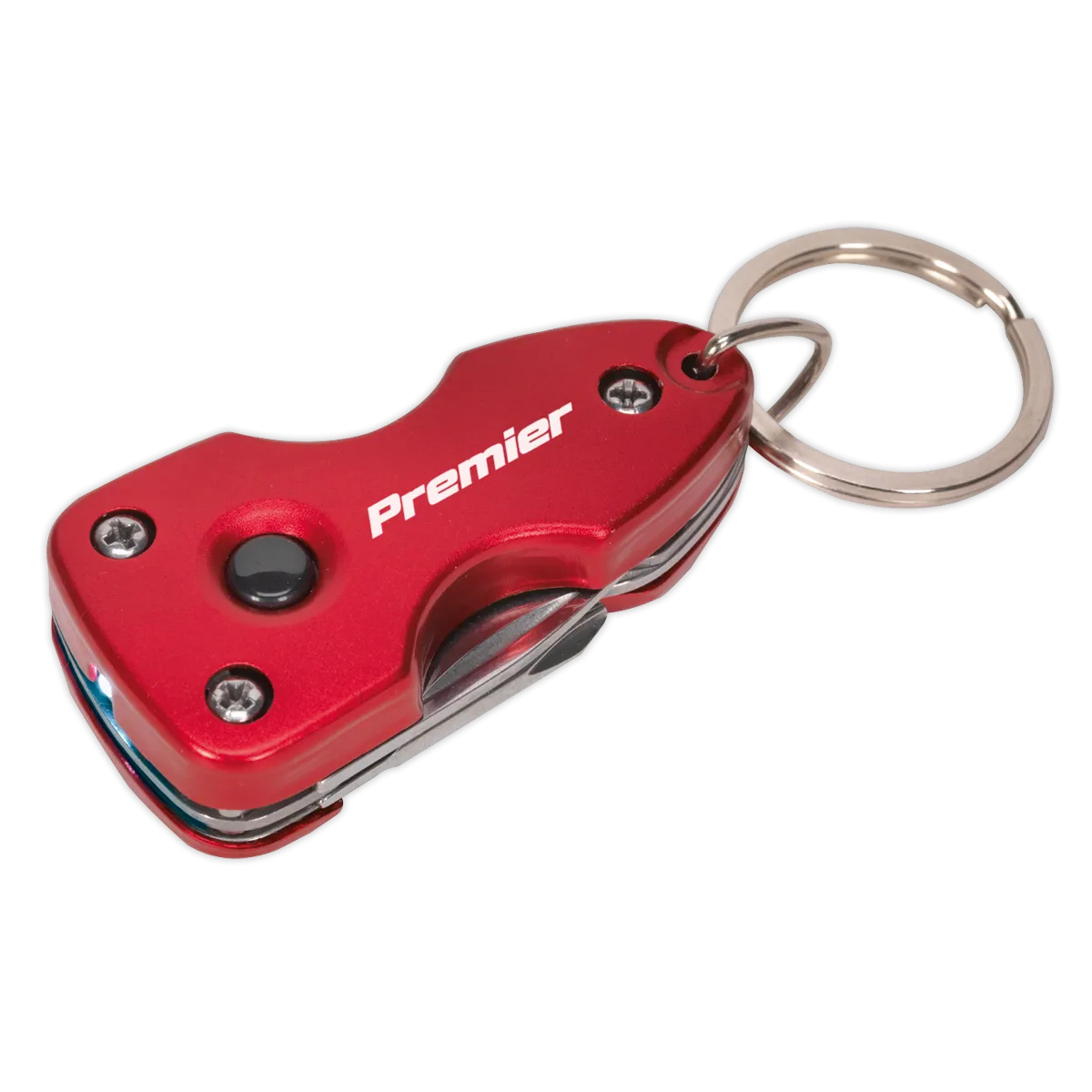 Multi-Tool Key Chain with LED Light