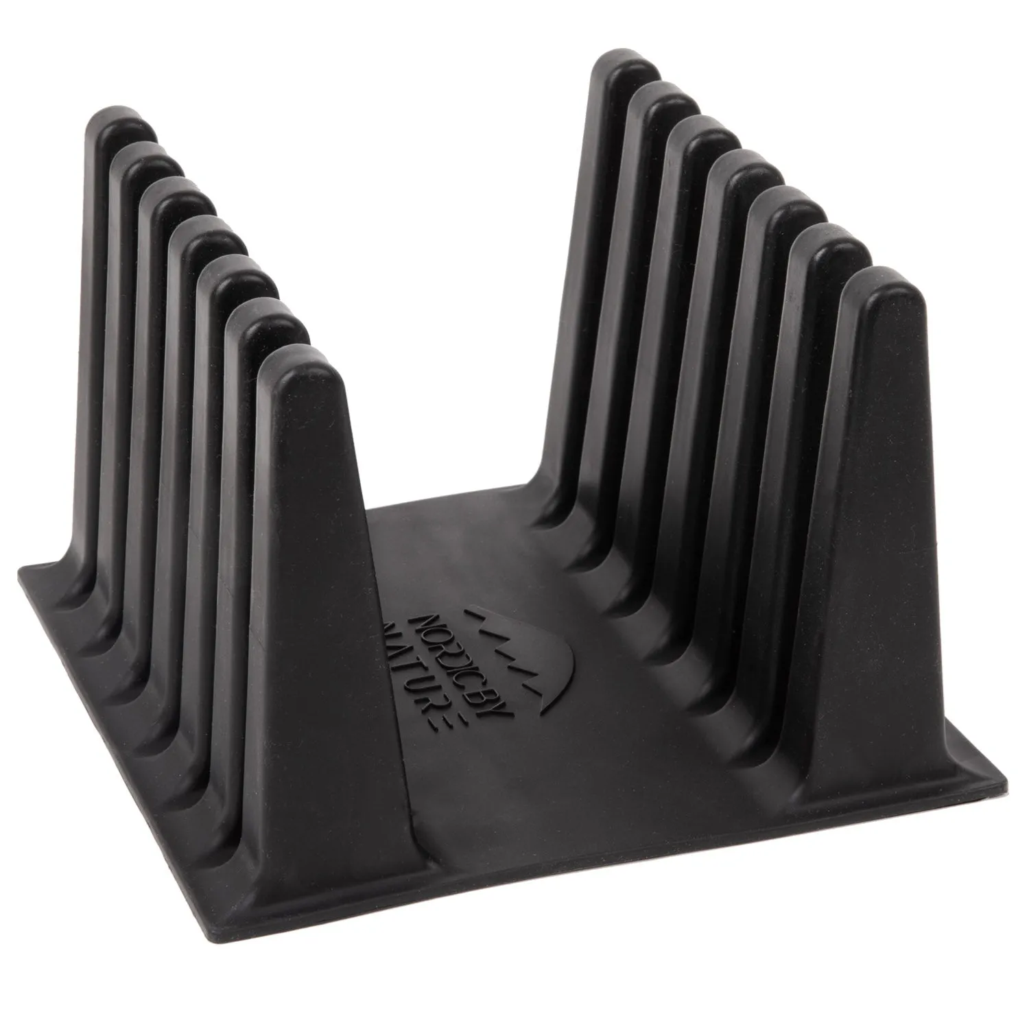 Nordic By Nature Silicone Drying Rack For Reusable Bags - (Black Onyx)