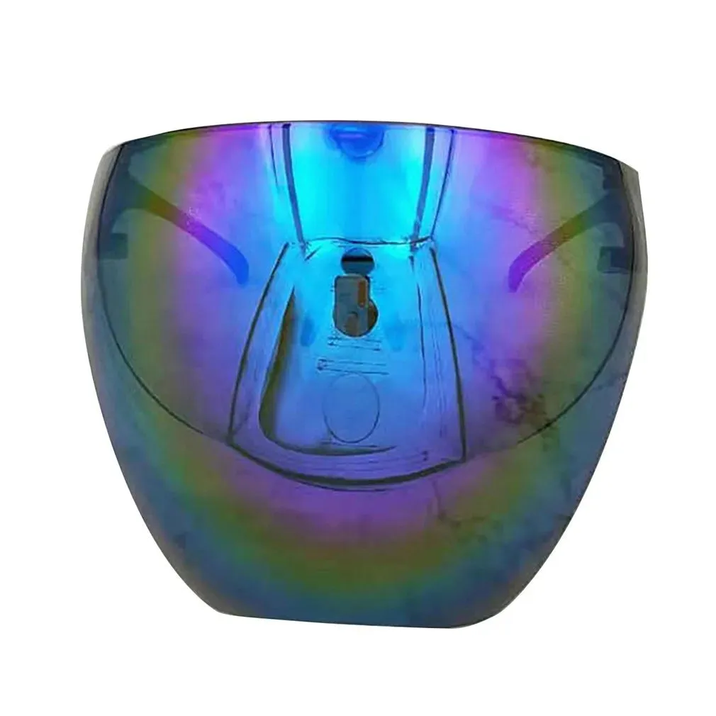One-Piece HD Transparent Anti-Fog Anti-Splash Protective Mask Anti-Pollen Space Multi-Color Coating Goggles