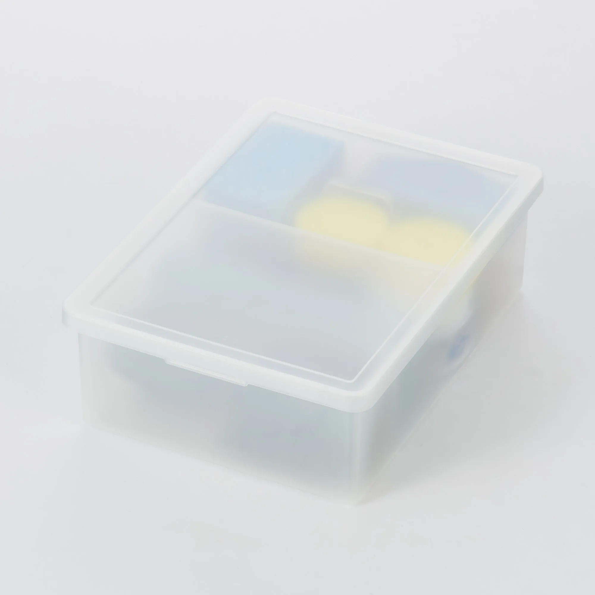 Polypropylene Storage Box Wide Lid