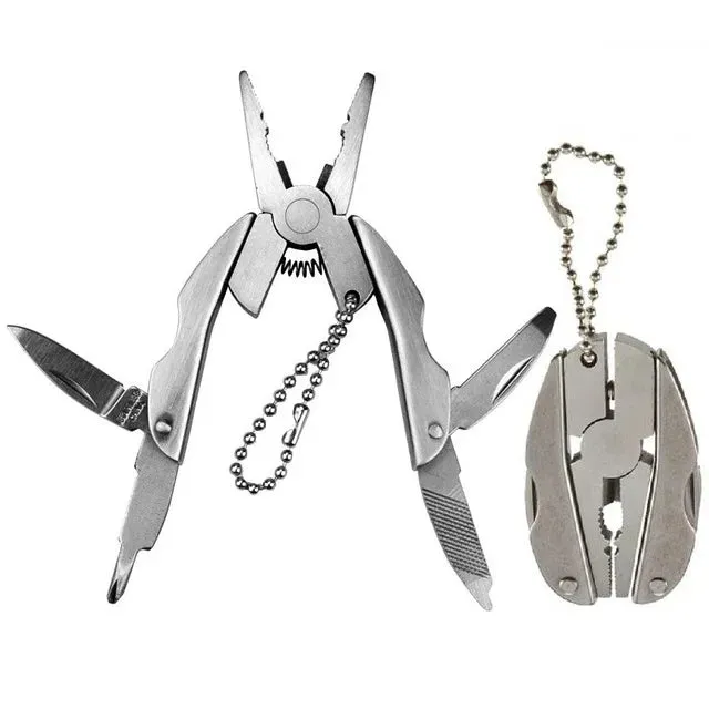 Portable Powerful Plier Multifunction Tools Keychain