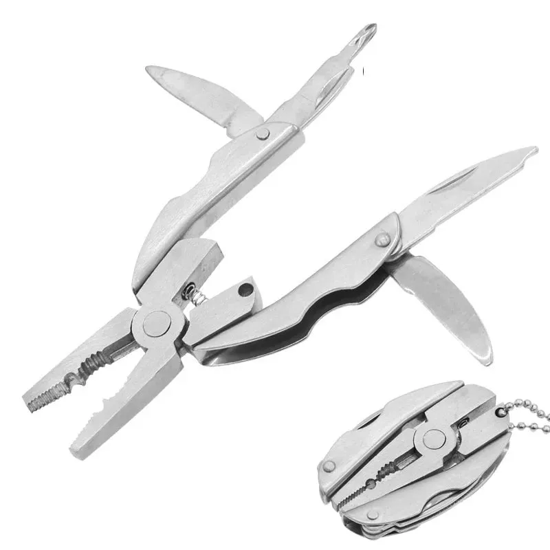 Portable Powerful Plier Multifunction Tools Keychain