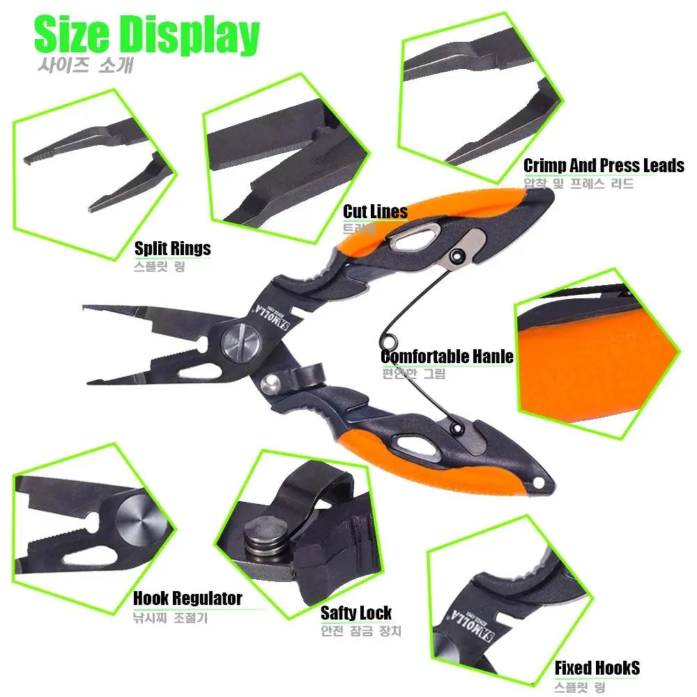 SAMOLLA Multifunctional Fishing Pliers: A Versatile Tool for Anglers