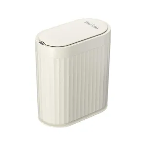 Small Trash Can Advanced Motion Sensor with IPX5 Waterproof Rating and Sealed Odor Protection