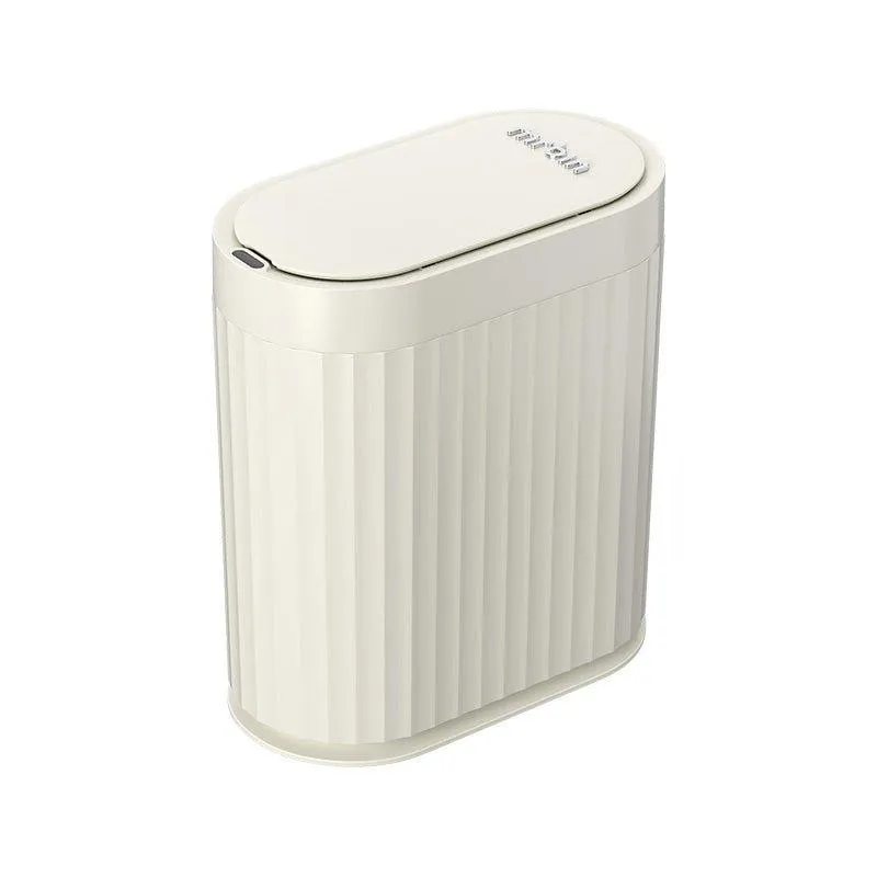 Small Trash Can Advanced Motion Sensor with IPX5 Waterproof Rating and Sealed Odor Protection