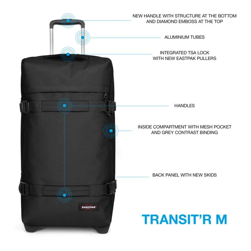 TRANSIT'R Medium Trolley - Black (Black)
