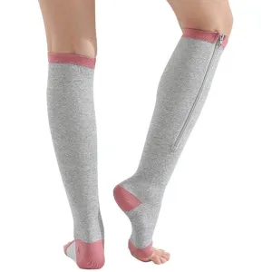 Unisex Zipper Compression Socks