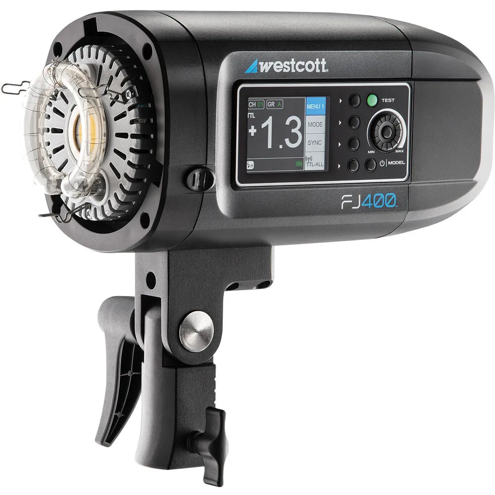 Westcott FJ80 and FJ400 Strobe 2-Light Portable Portrait Kit